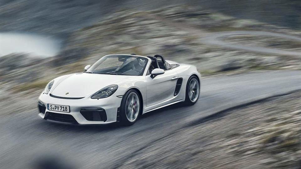 پورشه باکستر اسپایدر 718